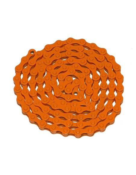 YBN Chain 1/2x1/8x112 1/Speed Orange.